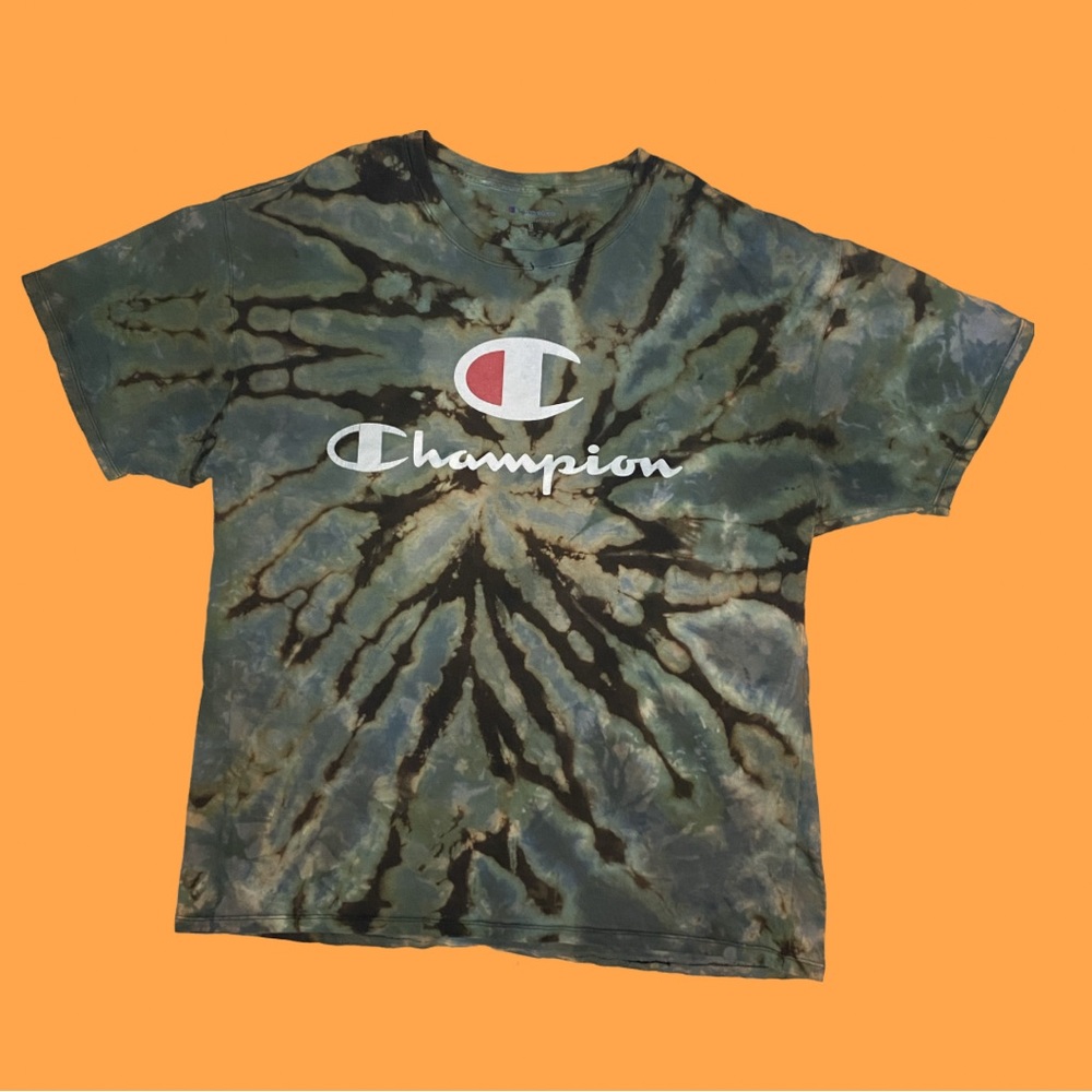 Champion Spiral Tie Dye Shirt